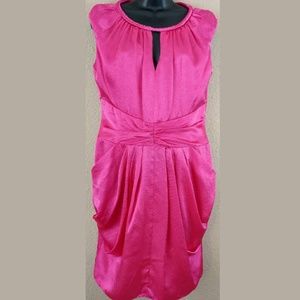 Vince Camuto Bright Pink Party Dress Size 10